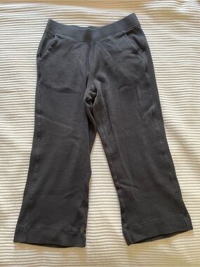 NWOT Organic Thermal Waffle Wide Leg Pant